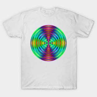 shiny circle T-Shirt